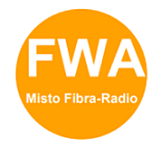 FWA misto Fibra-Radio
